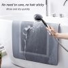 Best Quality Quick-dry Non-slip Home Mat – Absorbent, Washable Square Floor Mat For Bathroom, Kitchen & Entryway – Random Color