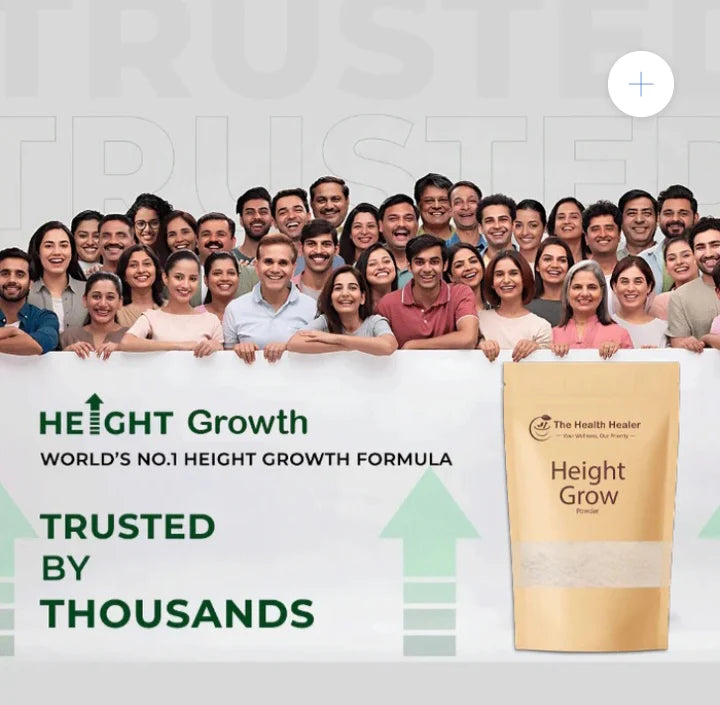 The Health Healer Height Grow Powder – 100% Natural Height Increase