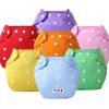 Baby Washable Flexible Diapers Adjustable Pamper Reusable Diaper | Baby Washable Training Diaper ( Random Color )