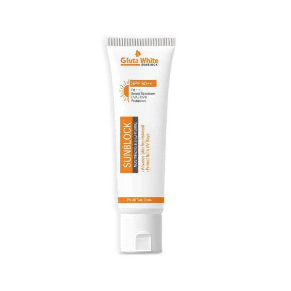 Glutawhite Sunblock Spf 60+ – Moisturizing & Brightening Uv