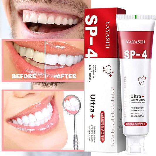 Yayashi Sp-4 Ultra Whitening Toothpaste Probiotic Stain Remover