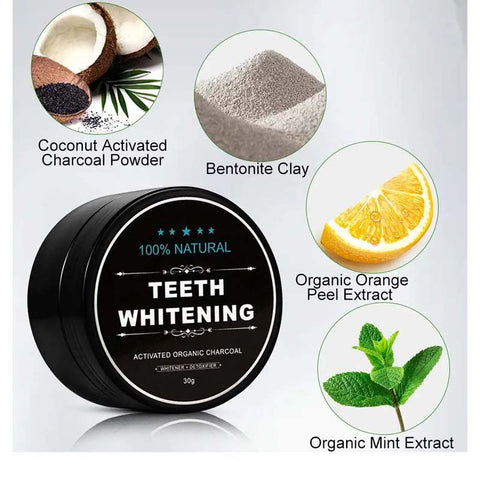 Teeth Whitening Charcoal Powder (organic) Charcoal