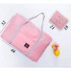 Multipurpose Foldable Travel Luggage Carry On Shoulder Duffle Bag Lightweight (random Color)