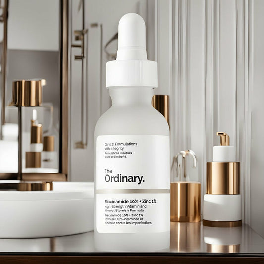 The Ordinary Niacinamide 10% + Zinc 1% Serum – 30ml High-strength Vitamin & Mineral Blemish Formula For Oil Control, Skin Brightening, And Clear, Radiant Complexion
