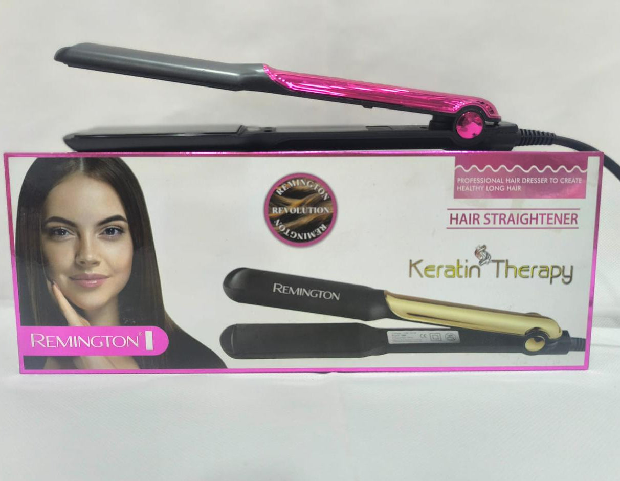 Remington Hair Straightener Keratin Therapy Hair Straightener Flat Iron – Best Quality Iron For Hair Straightening – Remington Keratin Therapy Iron